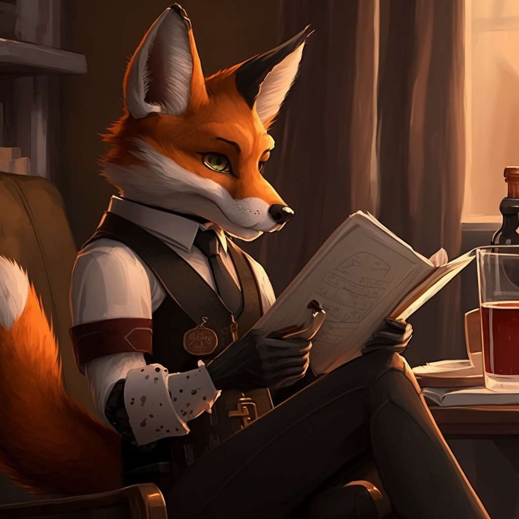 Relaxing Fox